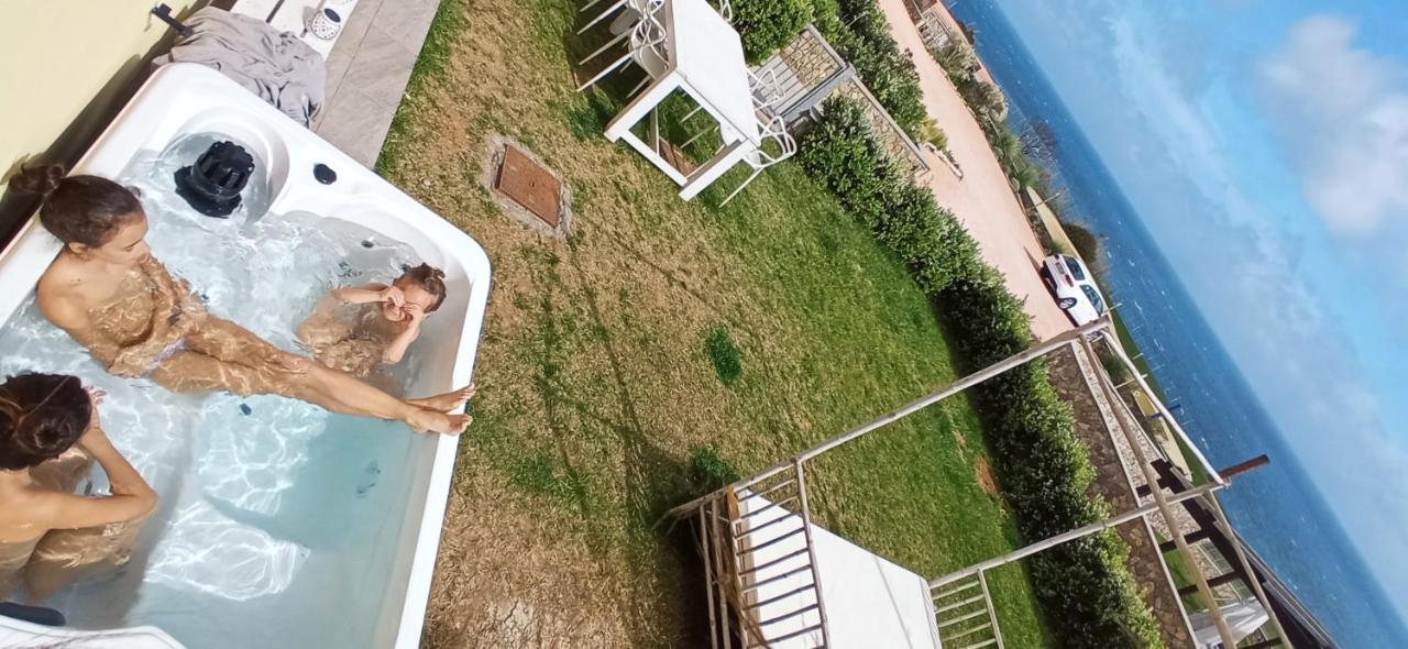Cluxury-Torre Dei Saraceni Boutique Apt By The Sea Beach, Pool,Private Jacuzzi, Parking Cervo Exteriér fotografie