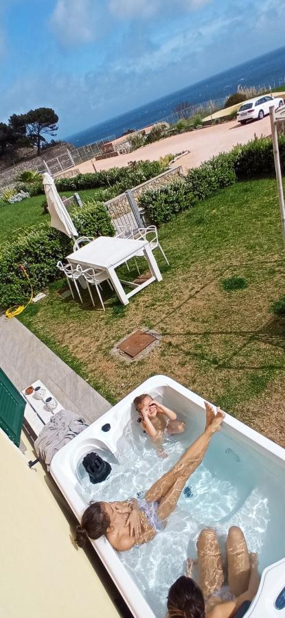Cluxury-Torre Dei Saraceni Boutique Apt By The Sea Beach, Pool,Private Jacuzzi, Parking Cervo Exteriér fotografie